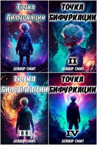 Обложка к Смит Дейлор. Точка Бифуркации. Сборник